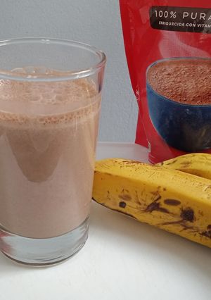 Una foto de Xcelente batido para iniciar el día
