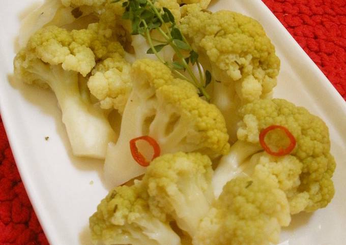 Recipe of Perfect Easy Pickled Cauliflower
