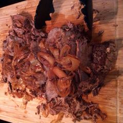 A picture of Crockpot BBQ Beef Brisket.