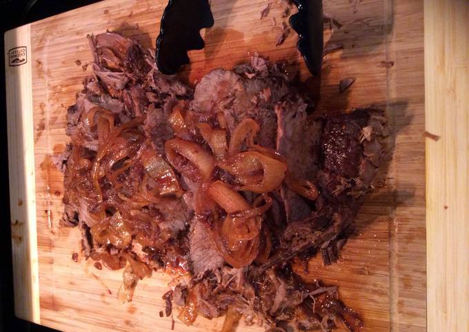 Recipe of Homemade Crockpot BBQ Beef Brisket