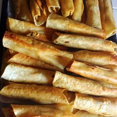 A picture of Ray's'Turkey & Potatoe Flautas.