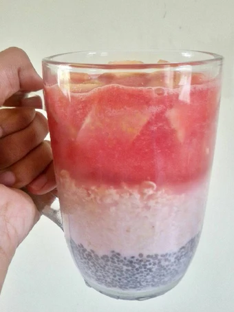Cara Mudah Membuat Resep  Chia pudding oatmeal yoghurt (superfood) yang Lezat Sekali, Lezat