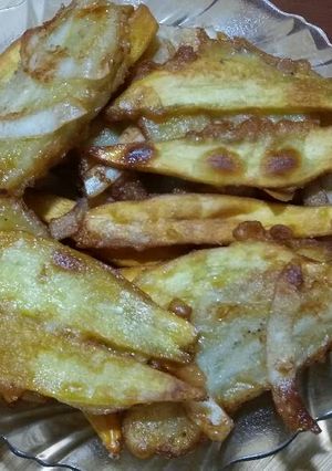 Hình của món Bánh chuối chiên.