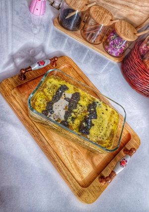 عکسی از دستور حلیم بادمجان