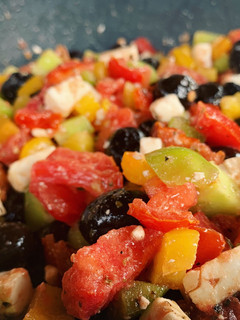 Une photo de Salade grecque