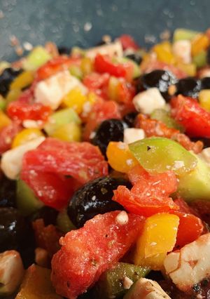 Une photo de Salade grecque