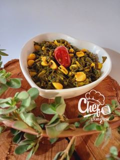 عکسی از دستور ترشی خرفه
