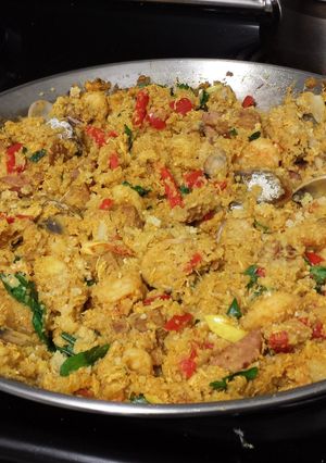 A picture of Paleo Paella.