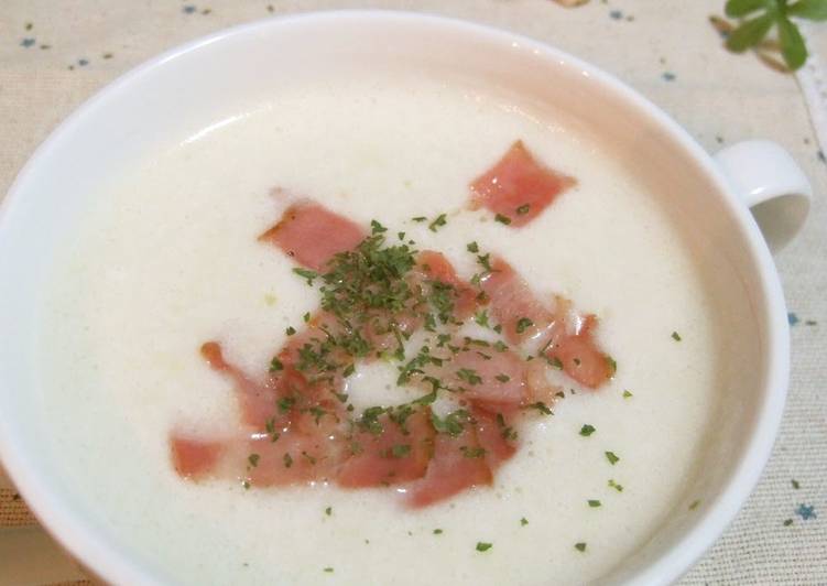 Step-by-Step Guide to Prepare Superb Winter Melon and Bacon Potage Soup