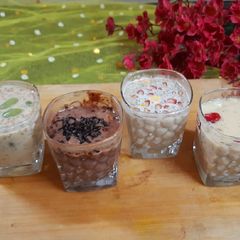 A picture of 4 Oats Chia Seeds Puddings.