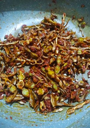 Foto resep Balado Teri Pete