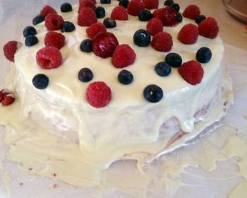 Easy Cooking Recipe Berry cake Savory Delicious