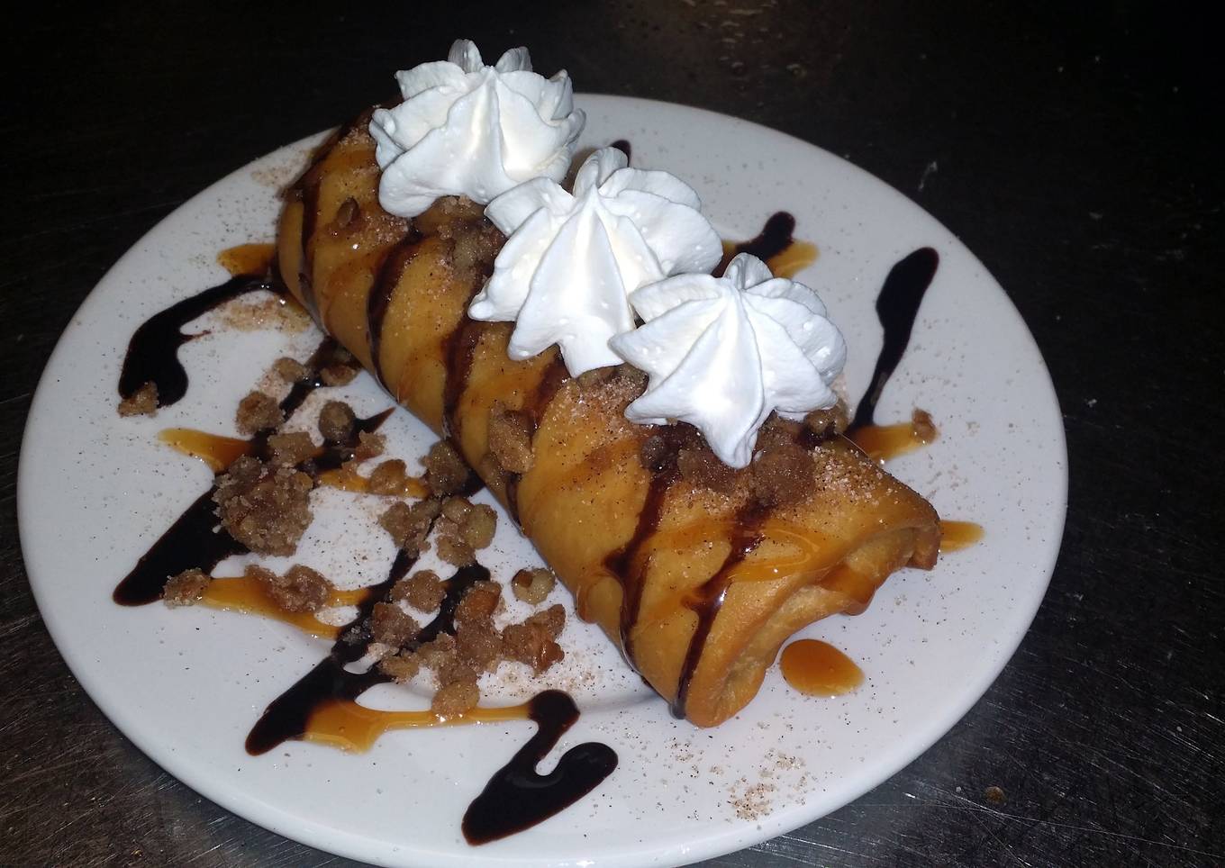 Deep Fried Snickers Bar.