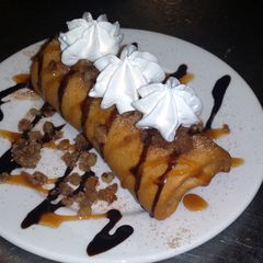 A picture of Deep Fried Snickers Bar..