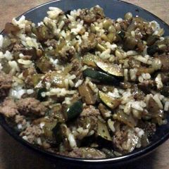 A picture of Layered Vegetables and Lentils.