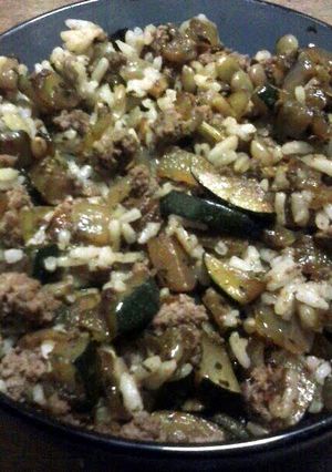 A picture of Layered Vegetables and Lentils.
