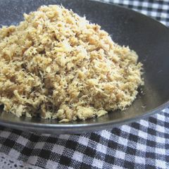 A picture of Wisdom from my Ancestors! Unique! Sea Bream Flakes (Soboro-style).