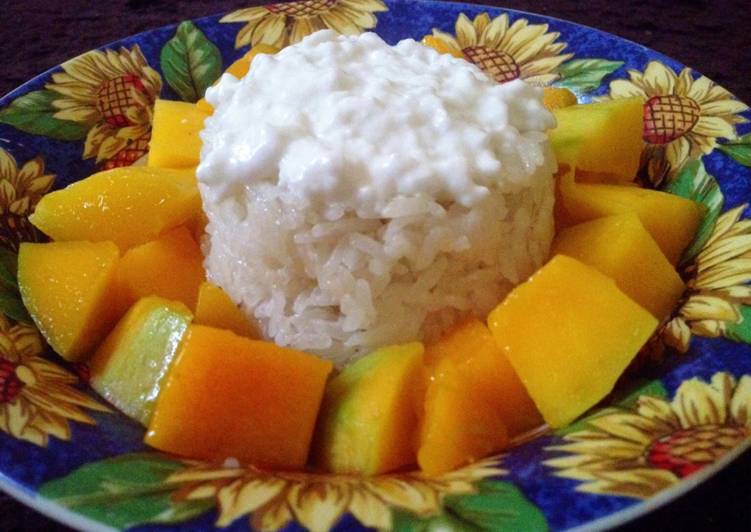 Resep Mango sticky rice (Resep Thai) oleh riska festiana