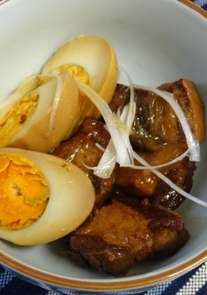 A picture of You Can Cut it with Chopsticks: Tender Pork Chunks Using a Pressure Cooker.