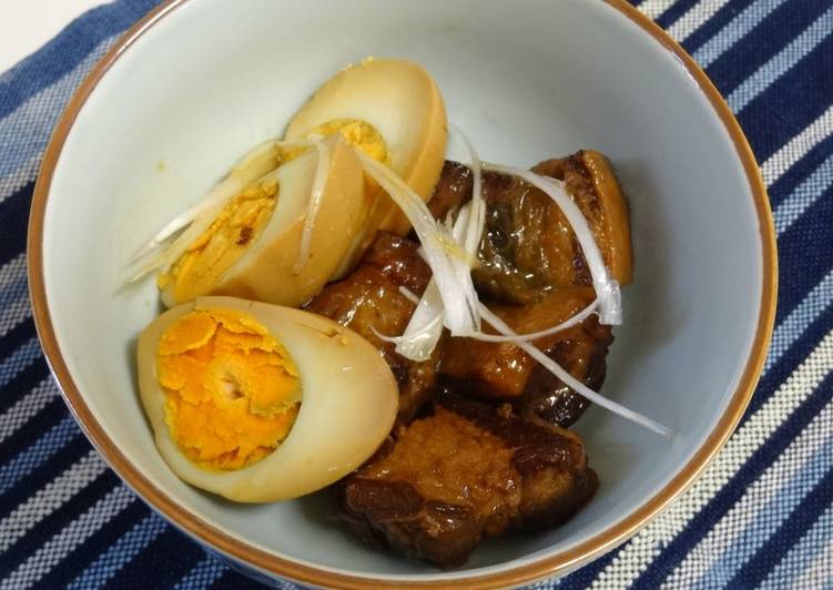 You Can Cut it with Chopsticks: Tender Pork Chunks Using a Pressure Cooker