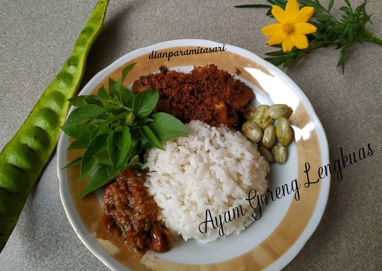 Langkah Mudah untuk mengolah Ayam Goreng Lengkuas Anti Gagal