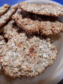 Una foto de Galletitas de avena sin harina