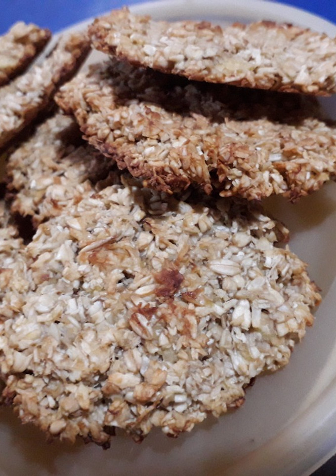 Una foto de Galletitas de avena sin harina