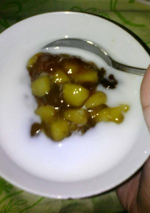 Foto resep Bubur Tapioka Potato Baby by: Erni Hartanti.Amd😄😍😘