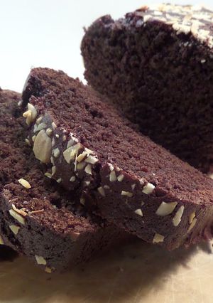 A picture of Chocolate Banana Nut Bread.