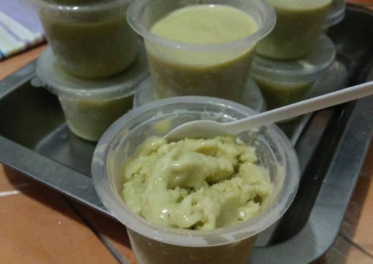 Resep Avocado ice cream full cream yang Enak