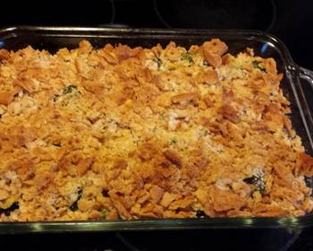 Ultimate Serving Recipe Cheesy Chicken Broccoli Caserol Delicious Steady