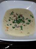 Home made Cheesy Corn Chowder