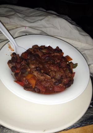 A picture of Chili stew.