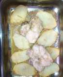 Contramuslos al horno