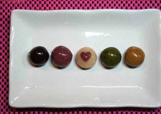 Colorful Anko Balls