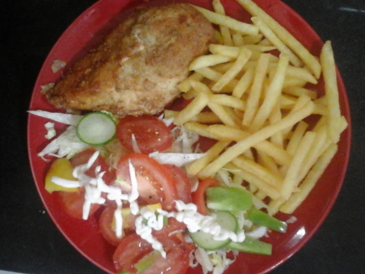 Easy Steps to Make My Fried Chicken and French Fries ππ the Can Spoil the Tongue Makes you drool