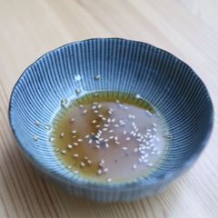 A picture of Sesame Dipping Sauce (For Ginseng Chicken Soup).