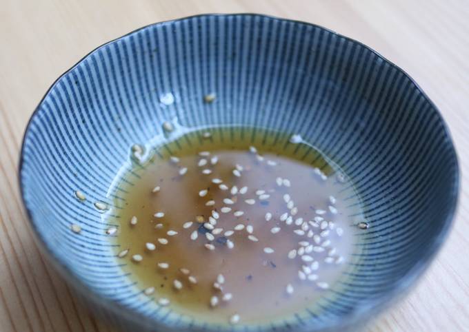 Sesame Dipping Sauce (For Ginseng Chicken Soup)