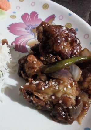 চিকেন মাঞ্চুরিয়ান (chicken manchurian recipe in bengali) রেসিপির প্রধান ছবি