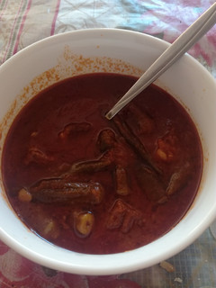 عکسی از دستور خورشت بامیه