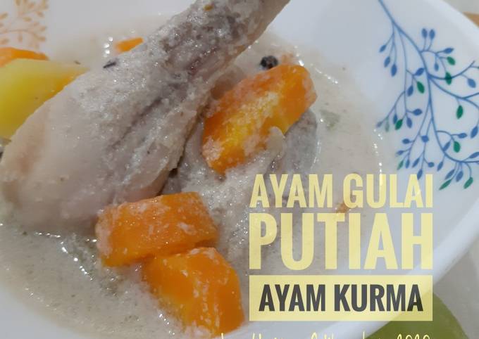 Ayam Gulai Putiah Ayam Kurma Khas Padang