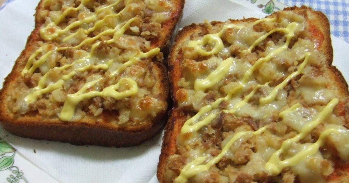 Tuna And Potato Pizza Toast Recipe by cookpad.japan