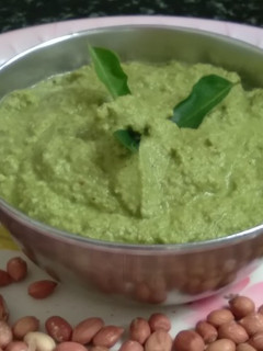 கொத்தமல்லி வேர்க்கடலை சட்னி (Kothamalli verkadalai chutney recipe in tamil) செய்முறை முக்கிய புகைப்படம்
