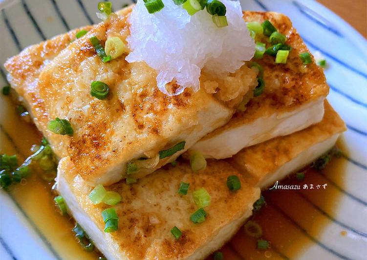 Ricetta light 💚 Tofu fritto in padella