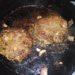 A picture of Hamburgers.
