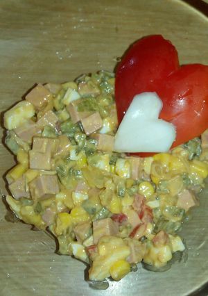 A picture of Granny´s salad.