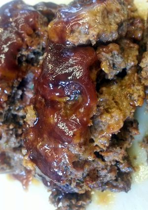 A picture of Quick Applewood Meatloaf.