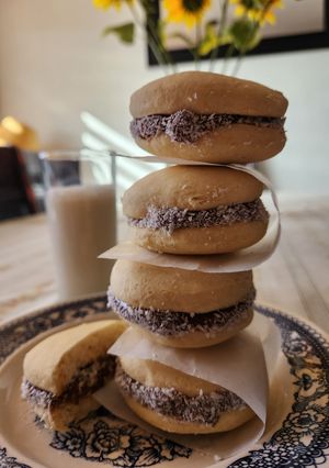 Una foto de Alfajores de Maizena