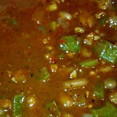 A picture of Tomatoless Chili.