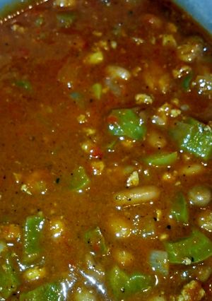 A picture of Tomatoless Chili.